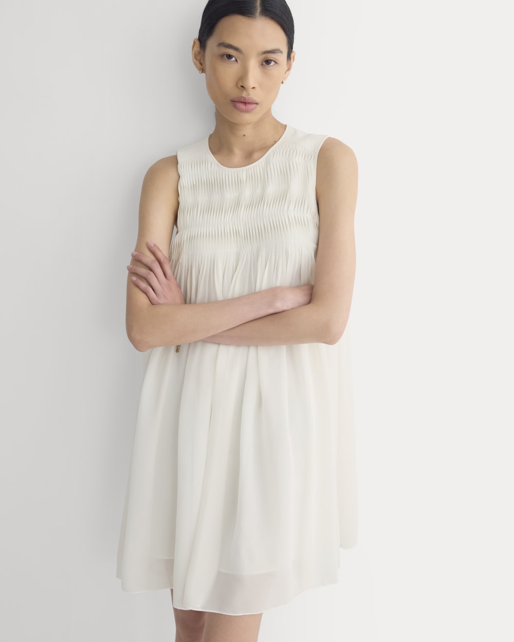 Venetia | Elegant Twist Mini Dress