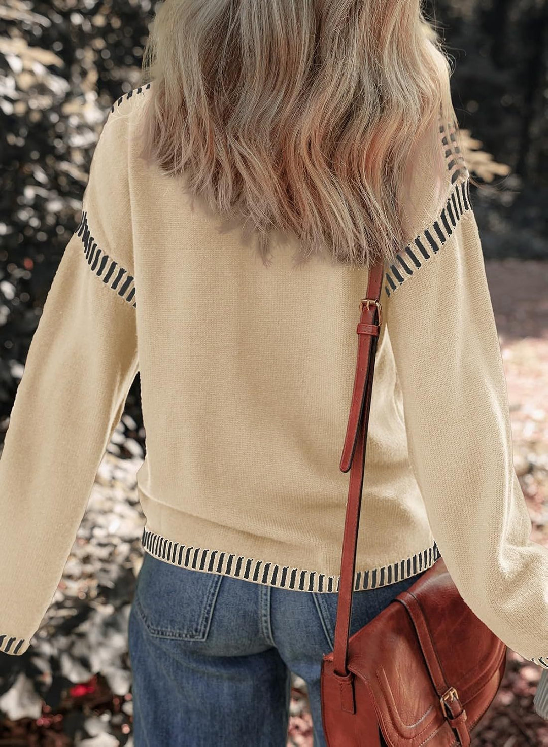 Maria | Chic Contrast Jumper