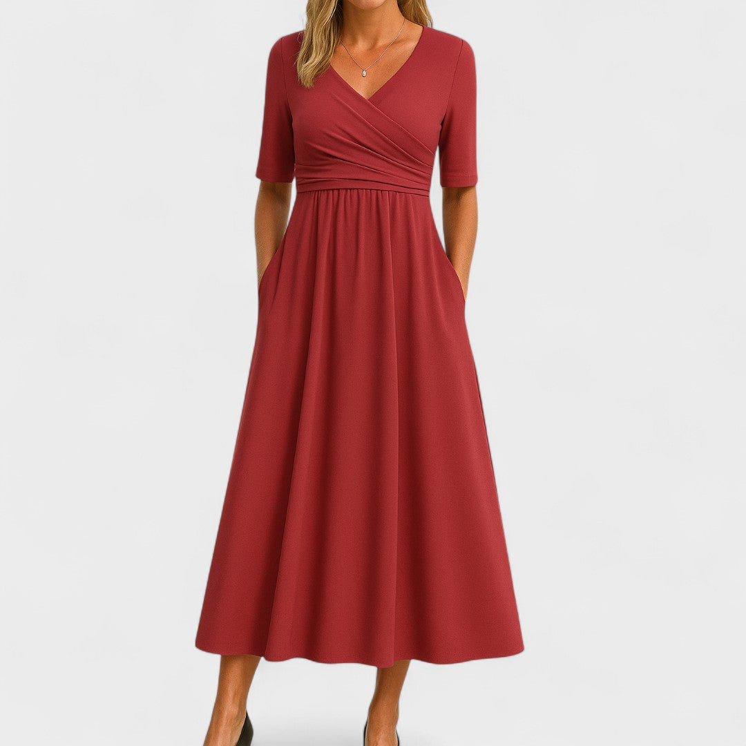Delphine | Elegant Midi Dress