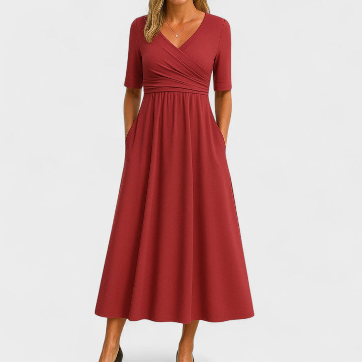 Delphine | Elegant Midi Dress