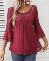 Larra | Sleek Pleated Blouse