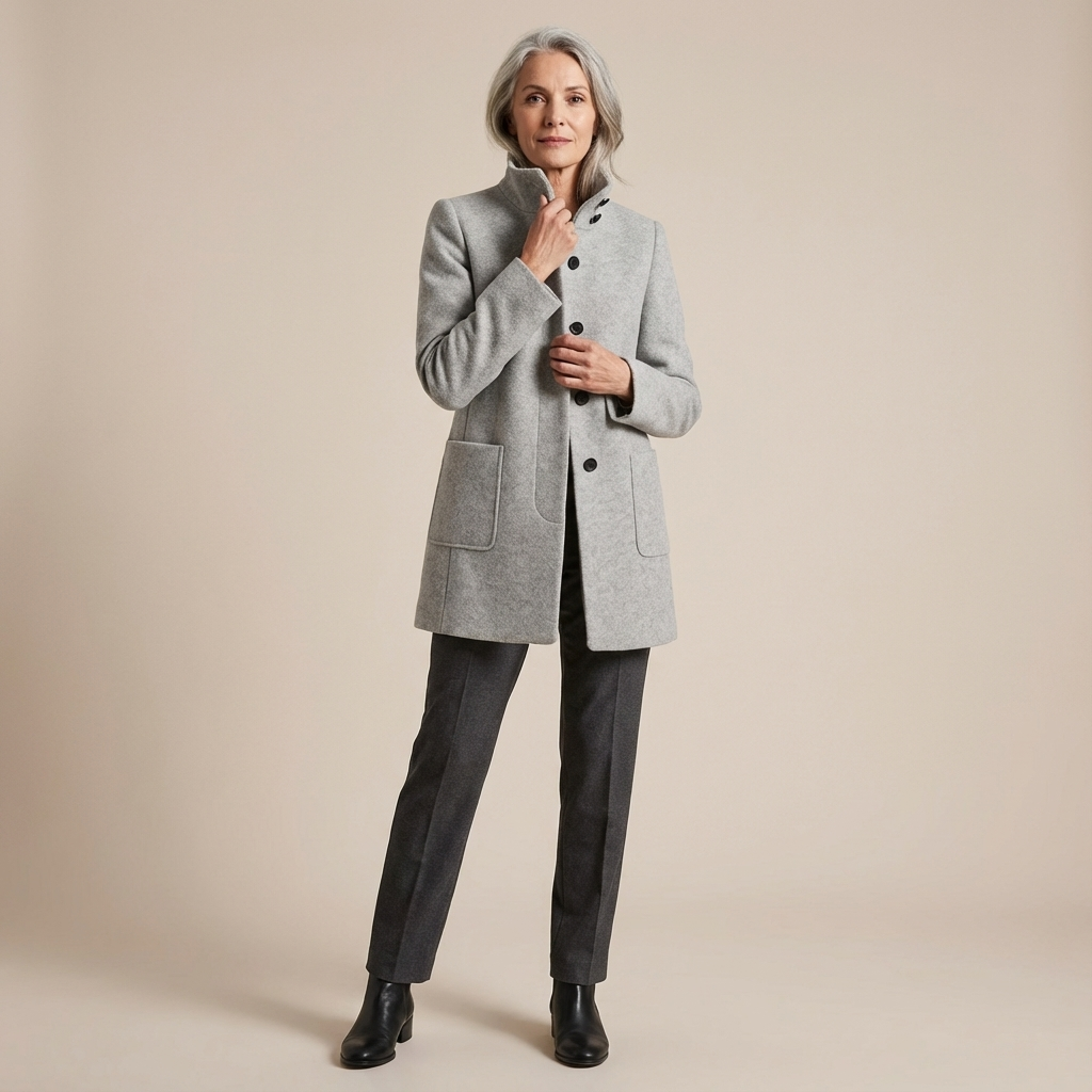 CORNELIA | High Collar Jacket