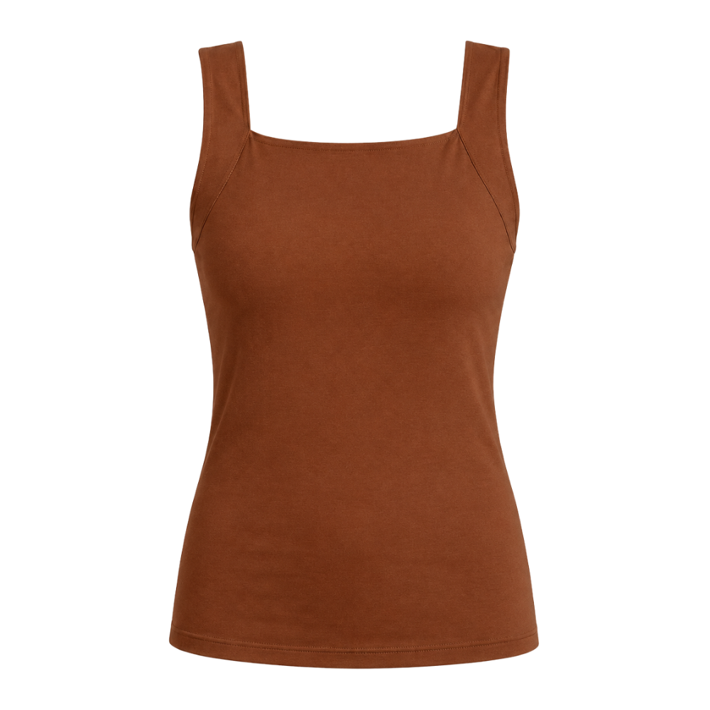 MARIANNE | Built-In Bra Shaper Vest Top