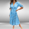 Monique | Elegant Polka Dot Dress