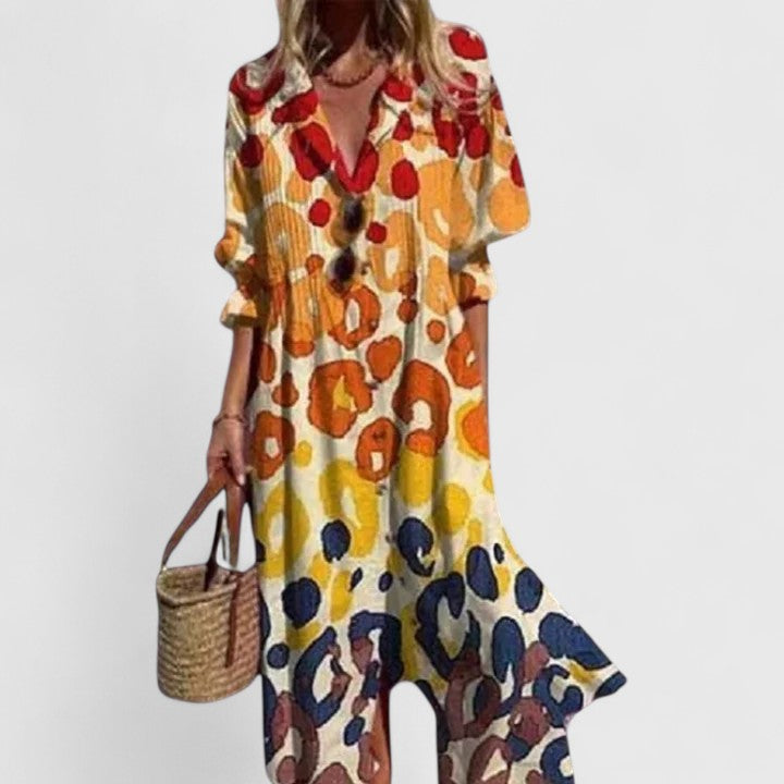 Perla | Boho Maxi Dress