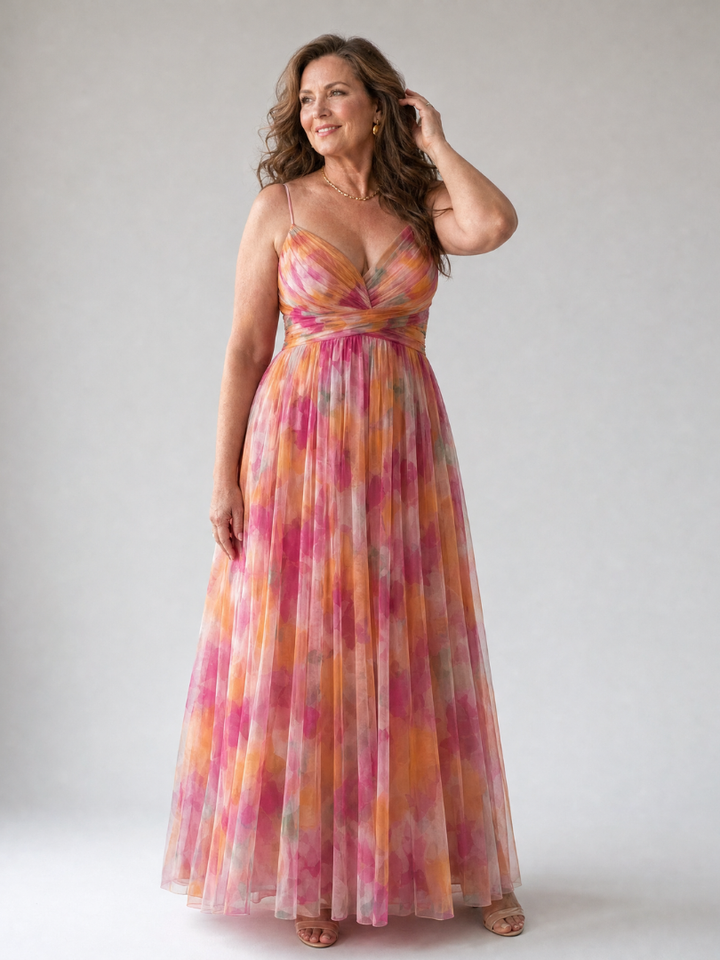 Thomasine | Soft Wrap Maxi Dress