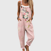 Posy | Pink Floral Overalls