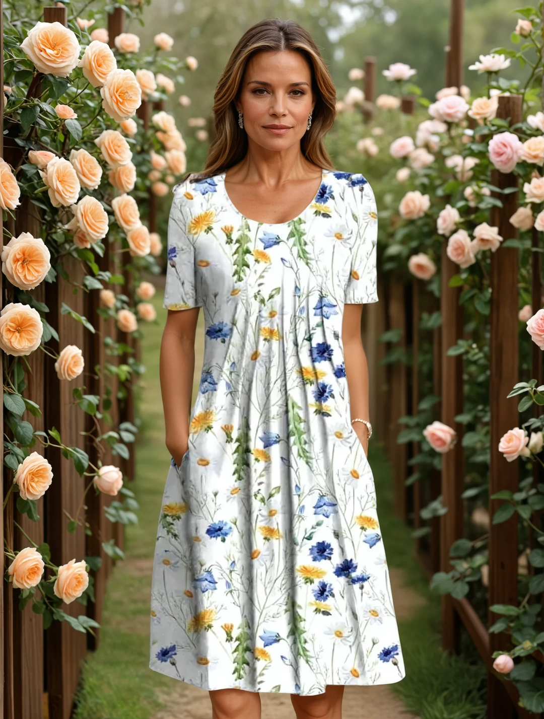 Georgina | Tummy Coverage Dress