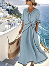 Talitha | Twist Front Maxi Dress