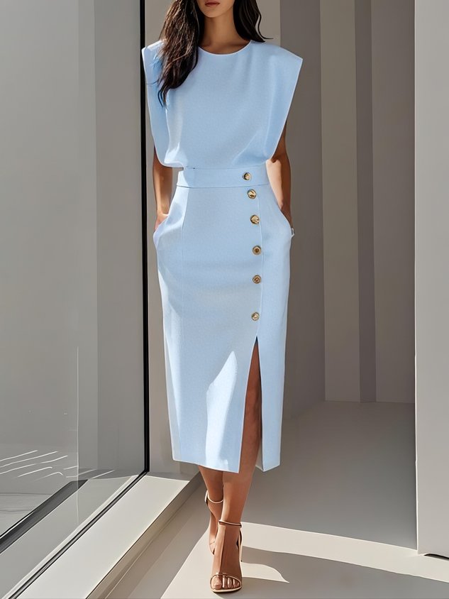 GENEVIEVE midi dress