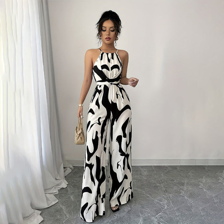 Prosperina | Chic Halter Jumpsuit