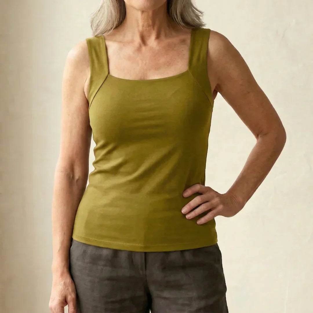Roxanne | Built-In Bra Tank Top