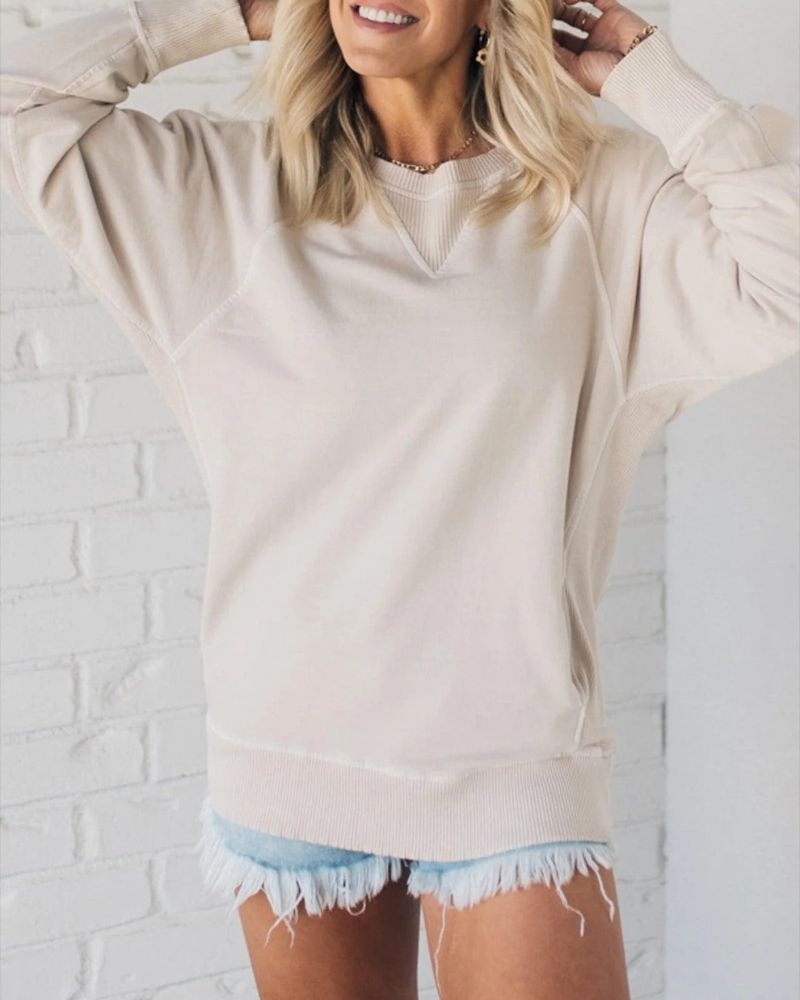 Flor | Ribbed Pocket Jumper