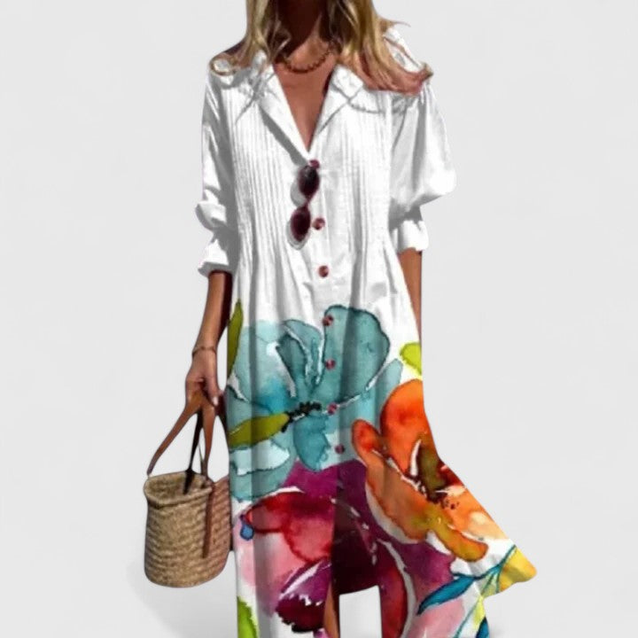 Perla | Boho Maxi Dress