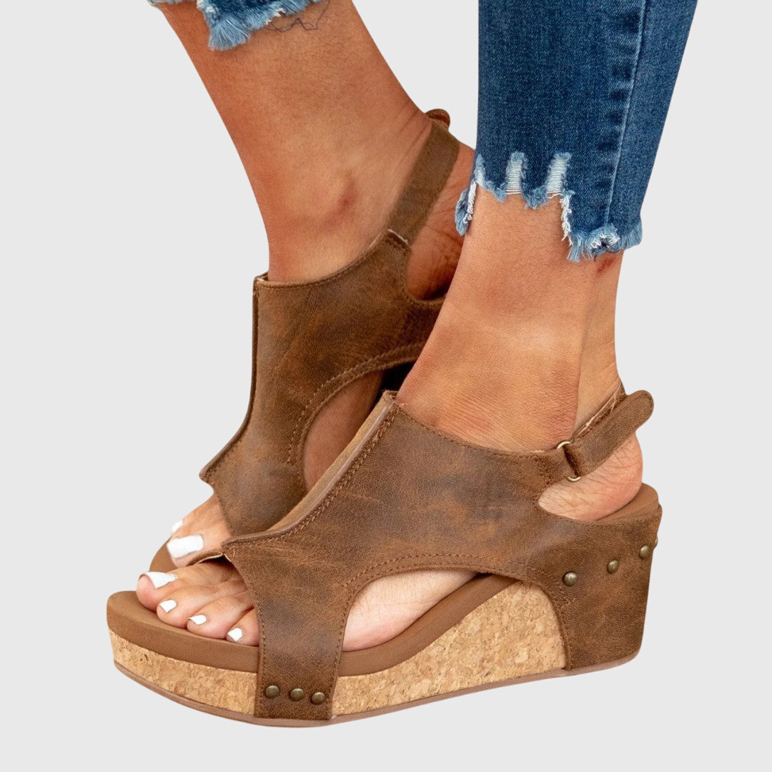 Adela | Orthopedic Wedge Sandals