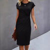 Inez | Twist Front Midi Dress