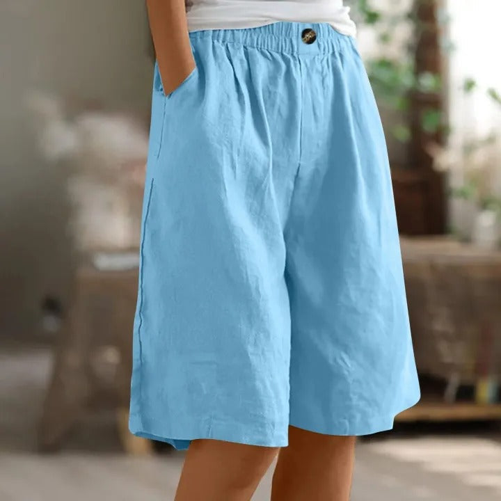 ROSABEL comfort shorts sky blue