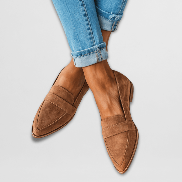 Hattie | Soft Suede Loafers
