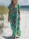 Elia | Artistic Floral Dress