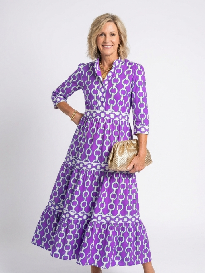 Lara | Breezy Tiered Midi