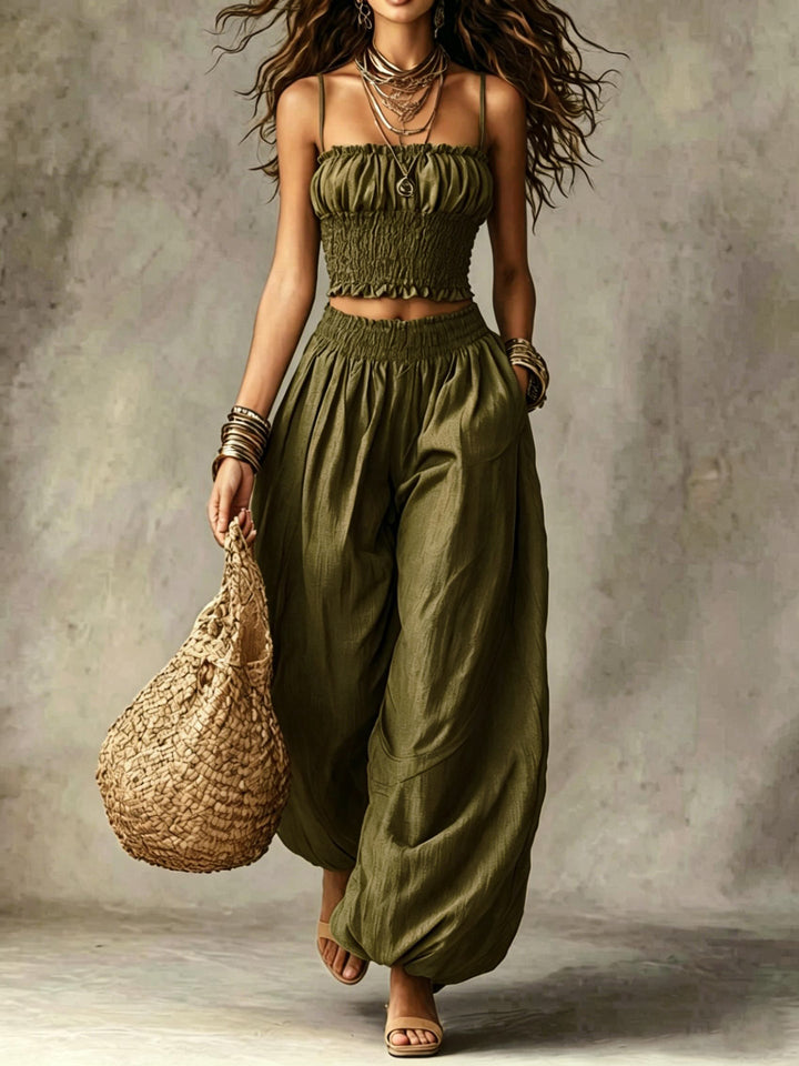 Kerry | Smocked Two-Piece Set