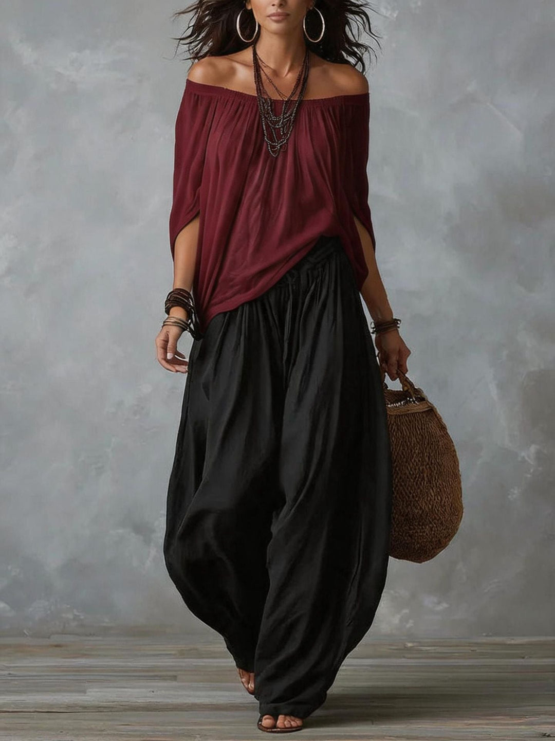 Alberta | Effortless Off-Shoulder Two-Piece Set
