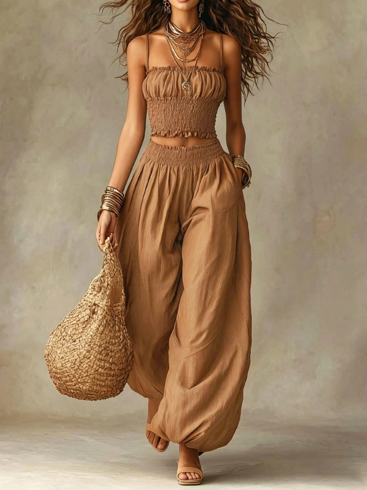 Kerry | Smocked Two-Piece Set
