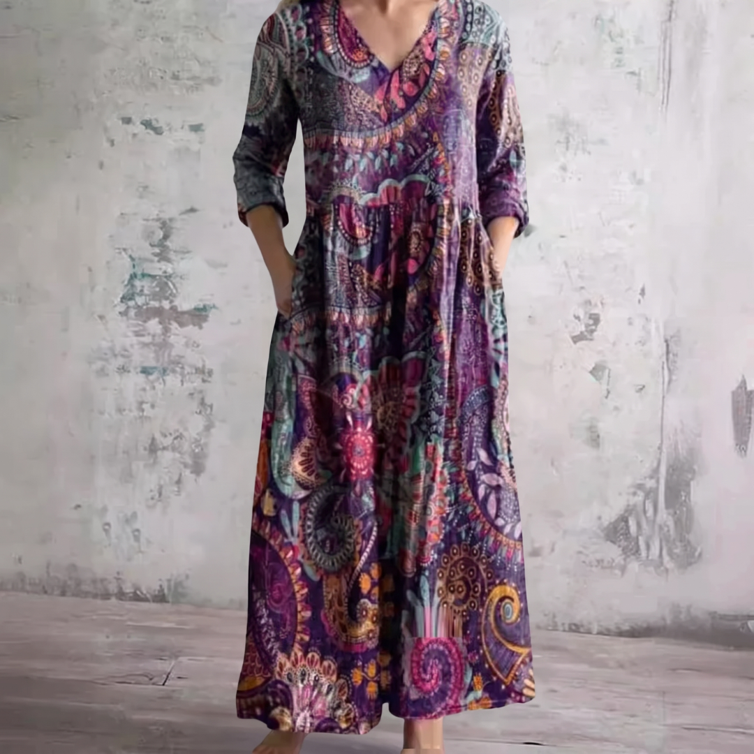 MANDY floral summer dress