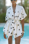 Amira | Polka Dot Kimono Set