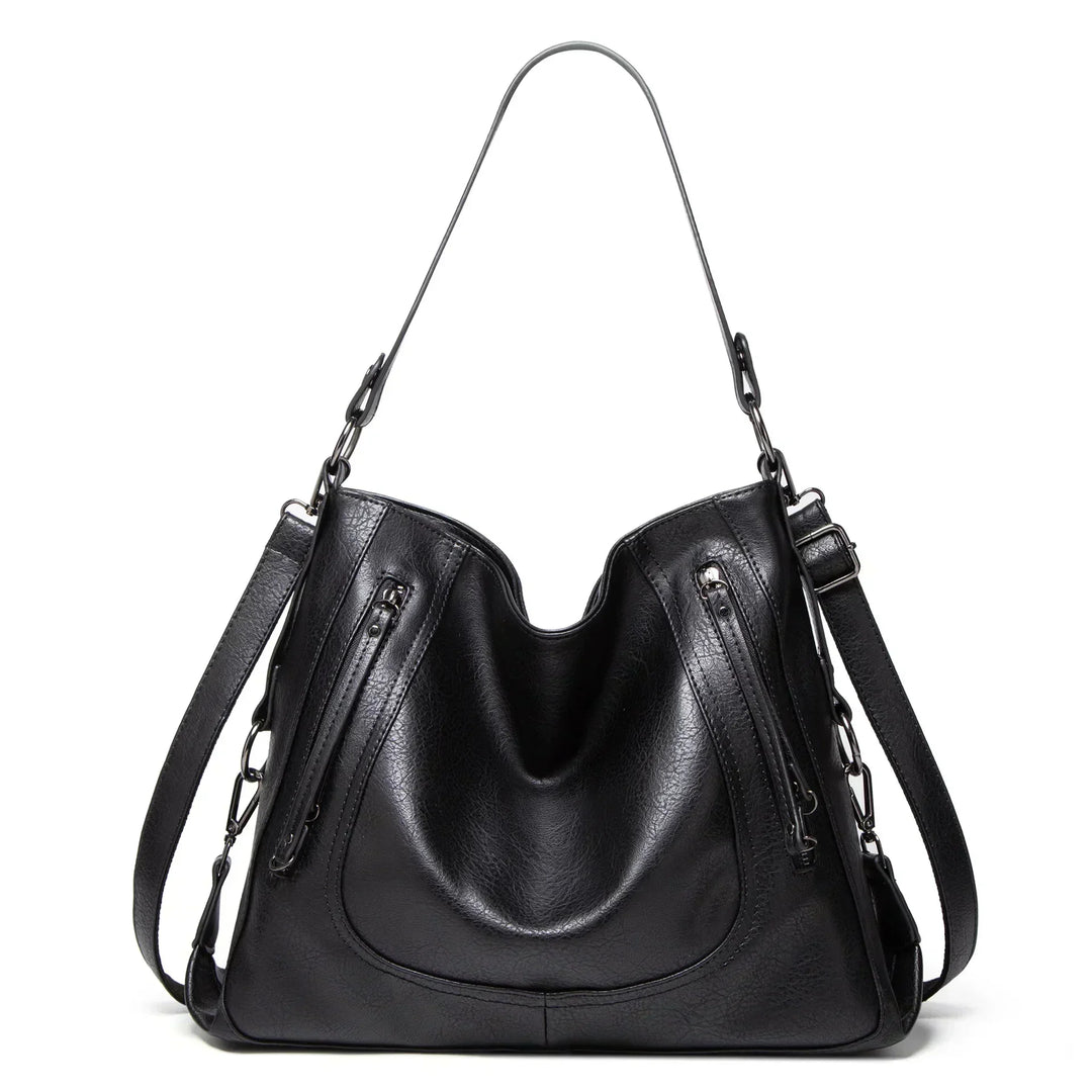 Evening Glow | Luxe Leather Bag