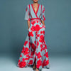 Florence | Floral Wrap Maxi Dress