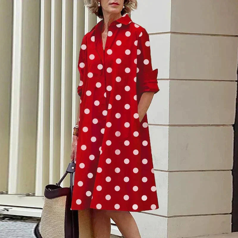 Addison | Retro A-Line Dress