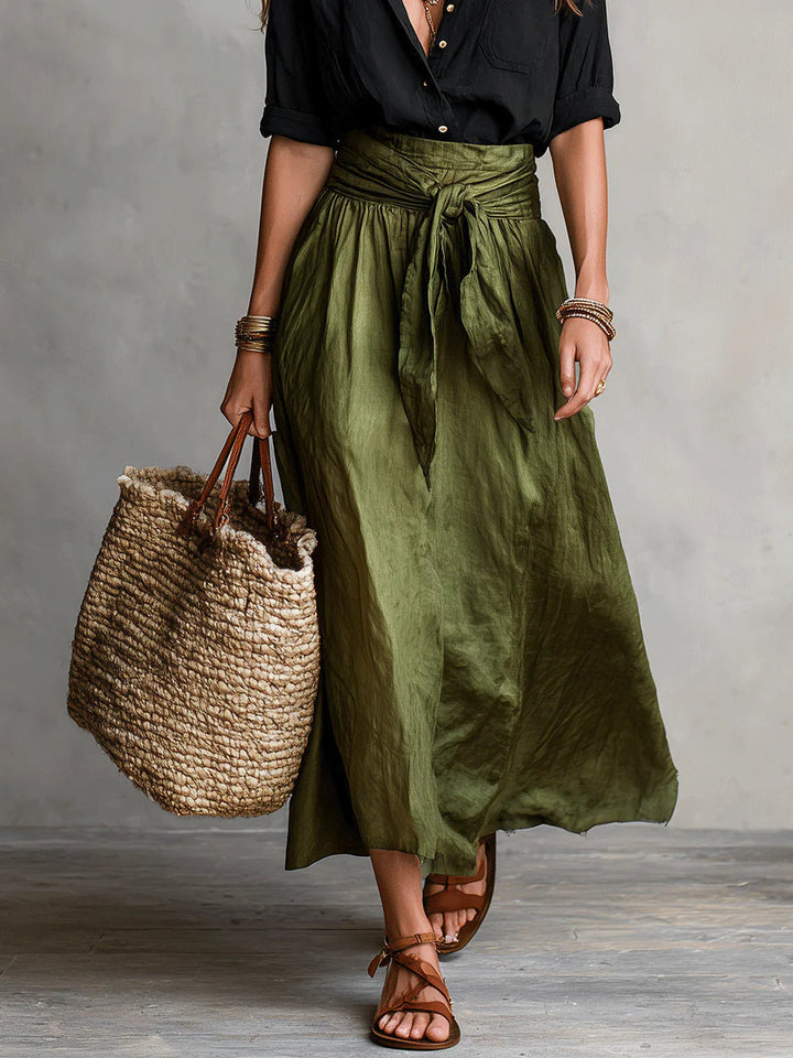 Alma | Tie-Waist Midi Set