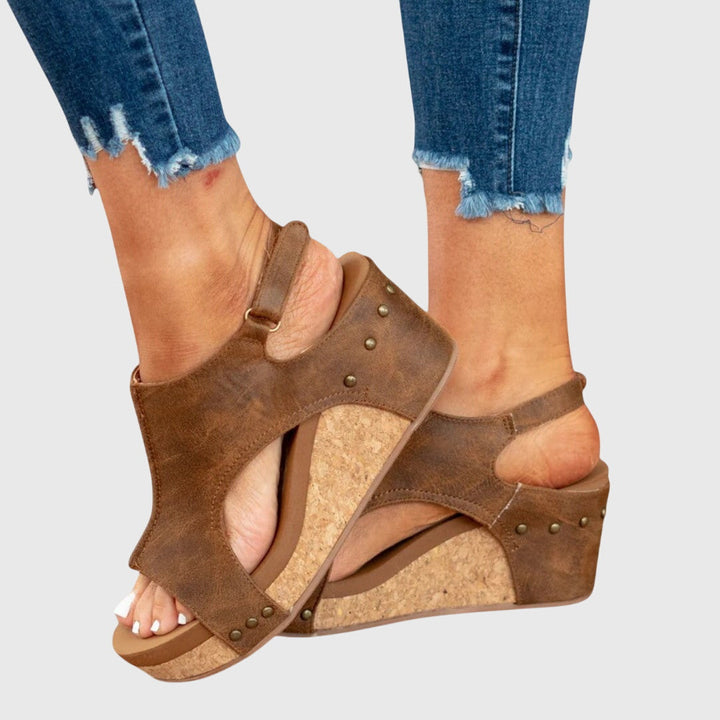 Adela | Orthopedic Wedge Sandals