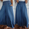 BLYTHE | Wide-Leg High-Waist Denim Trousers