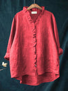 Rica | Retro Ruffle Blouse