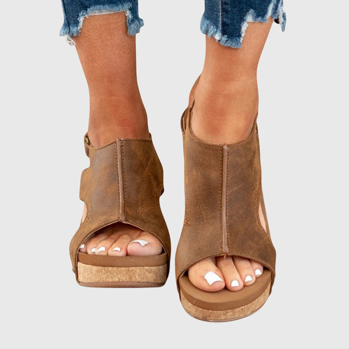 Adela | Orthopedic Wedge Sandals