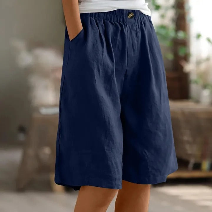ROSABEL comfort shorts navy