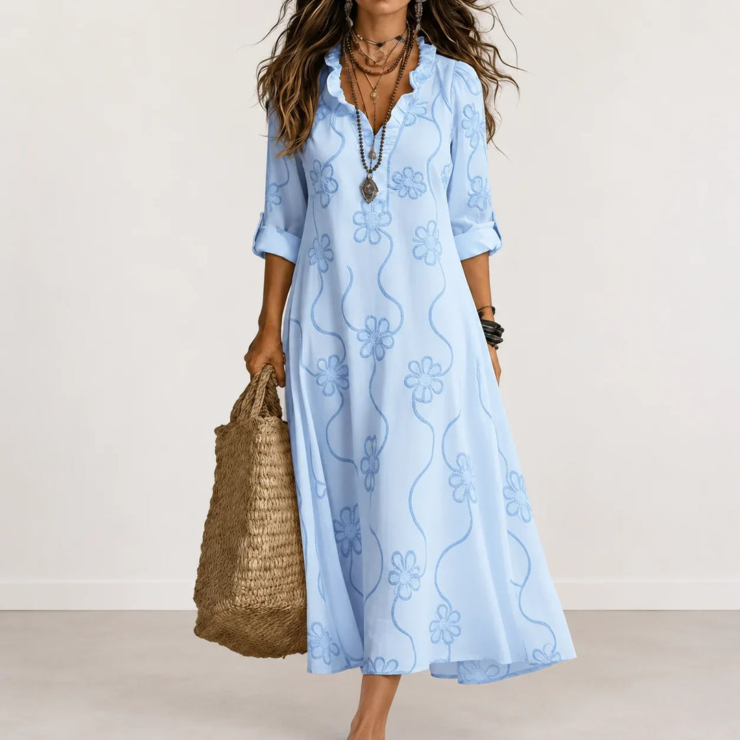 Lorelei | Floral Flow Maxi Dress