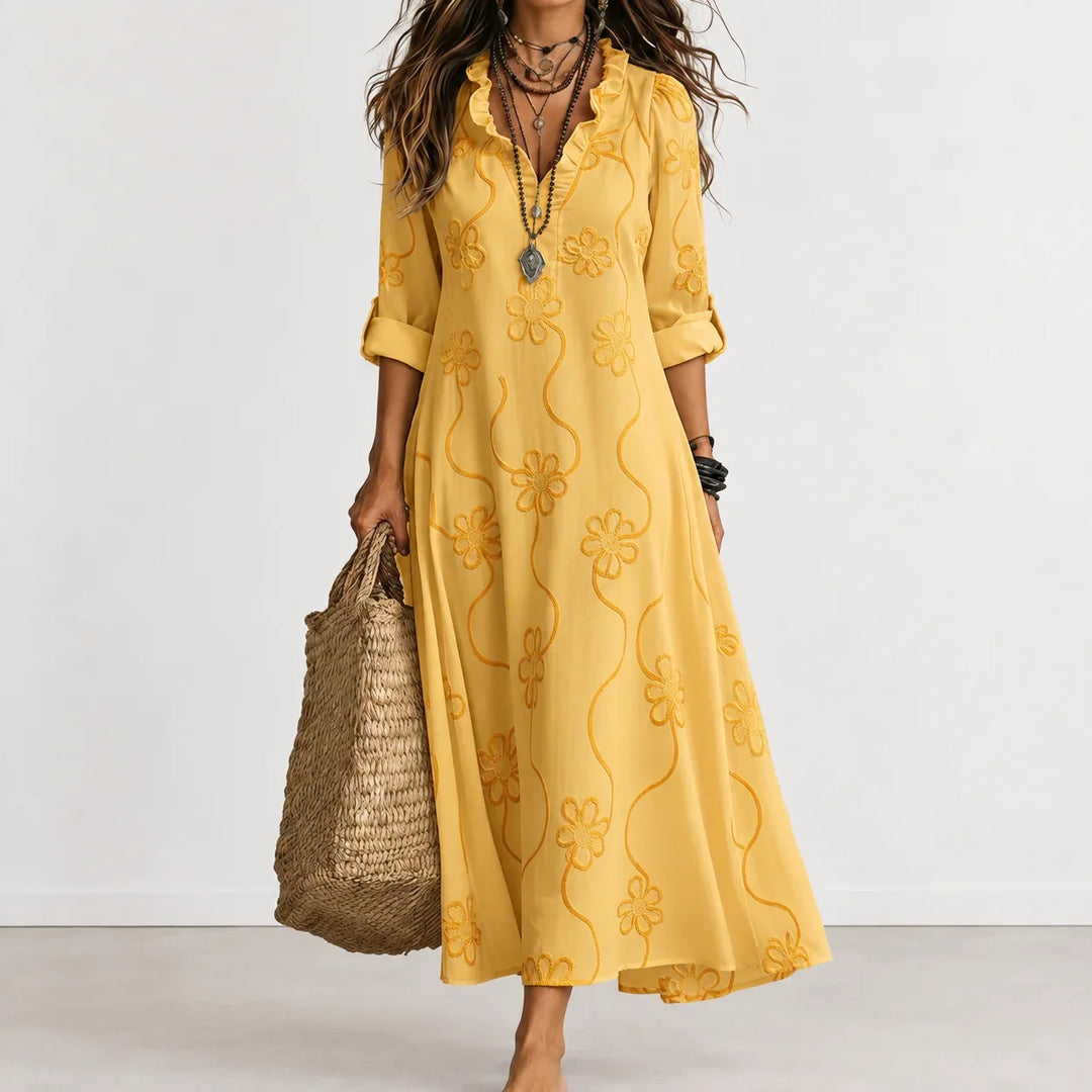 Lorelei | Floral Flow Maxi Dress