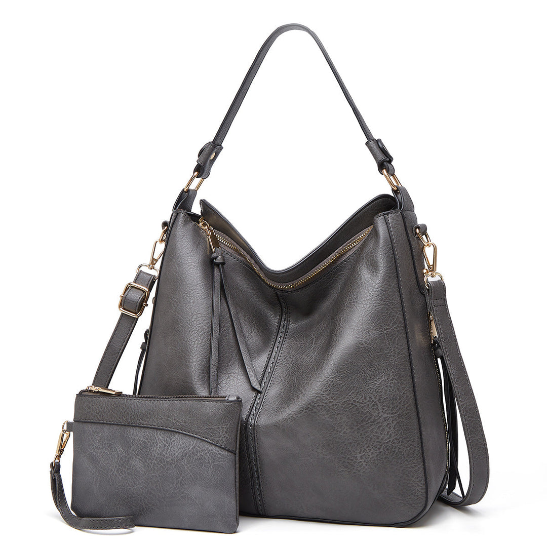 Coco Luxury Leather Hobo Anti-Theft Handbag