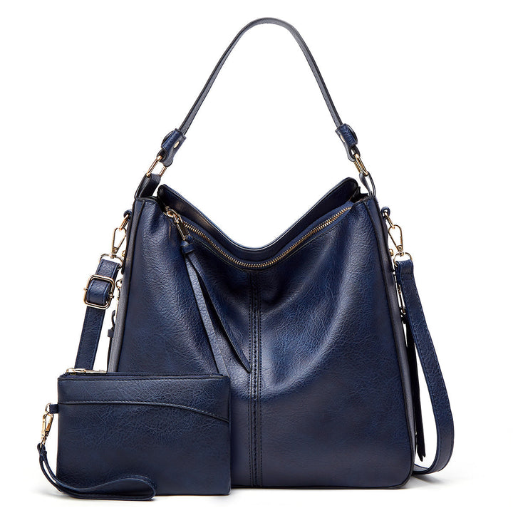 Coco Luxury Leather Hobo Anti-Theft Handbag