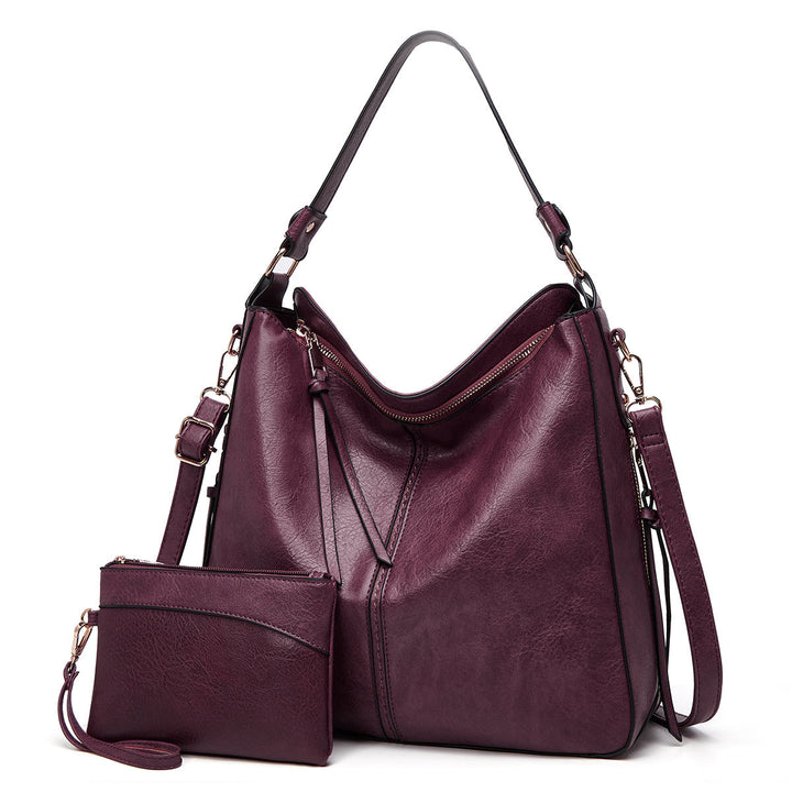 Coco Luxury Leather Hobo Anti-Theft Handbag