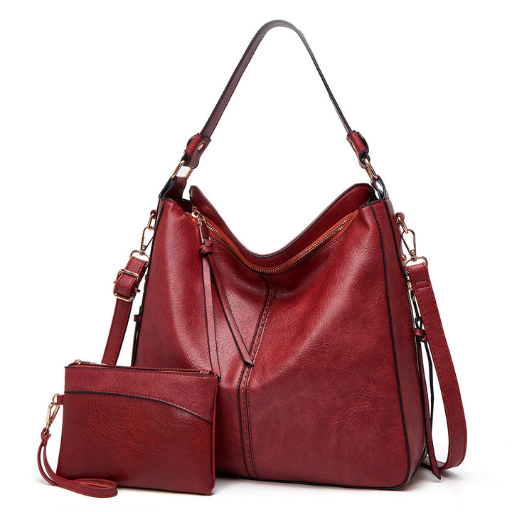Coco Luxury Leather Hobo Anti-Theft Handbag