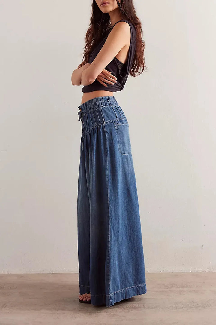 GRETA | Wide-Leg Loose Fit Jeans