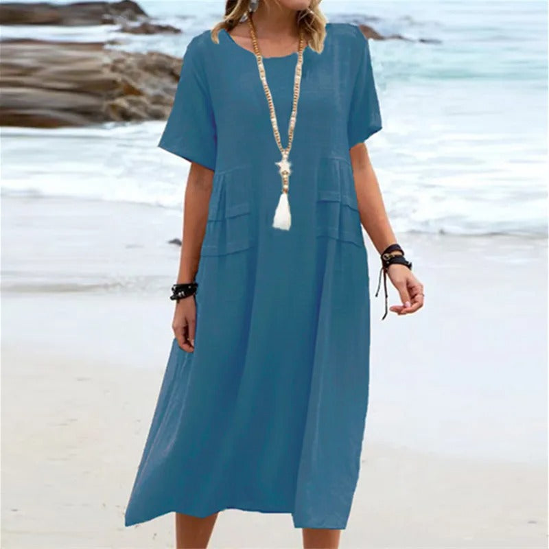 Bridget | Chic Cotton Sundress