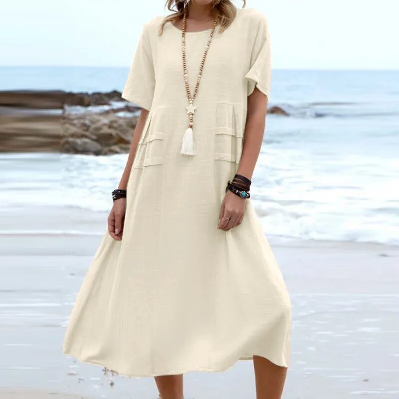 Bridget | Chic Cotton Sundress