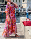 Tasia | Graceful Vibrant Dress