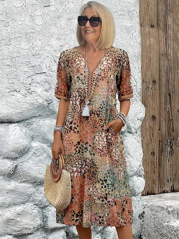 GLORIA midi dress