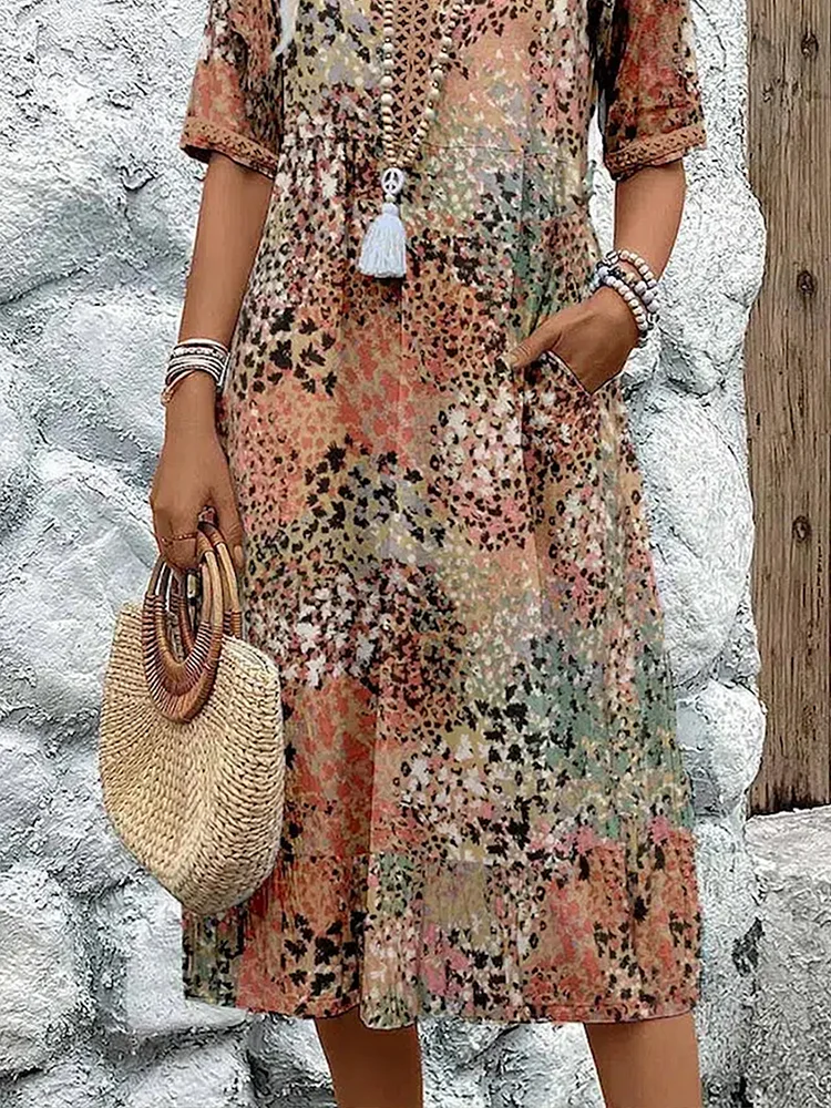 GLORIA midi dress